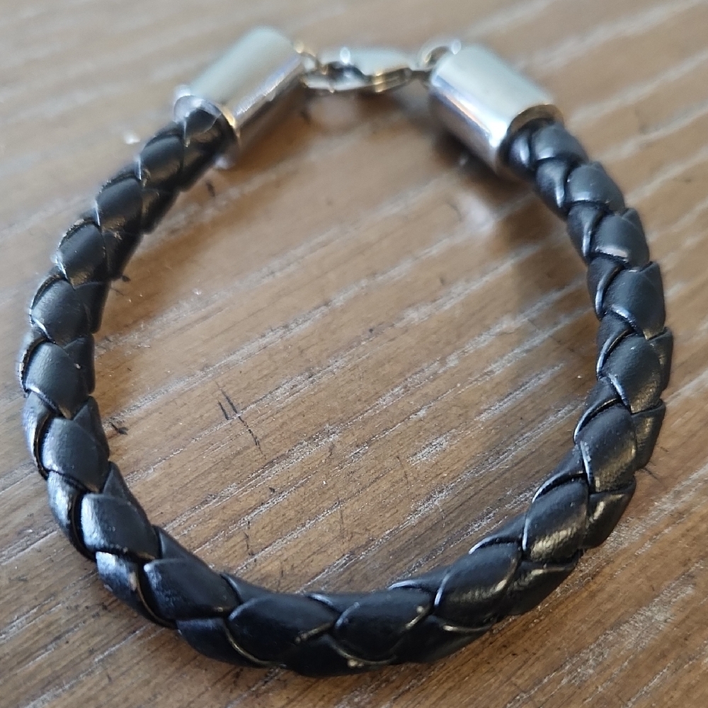 Black Braided Bracelet